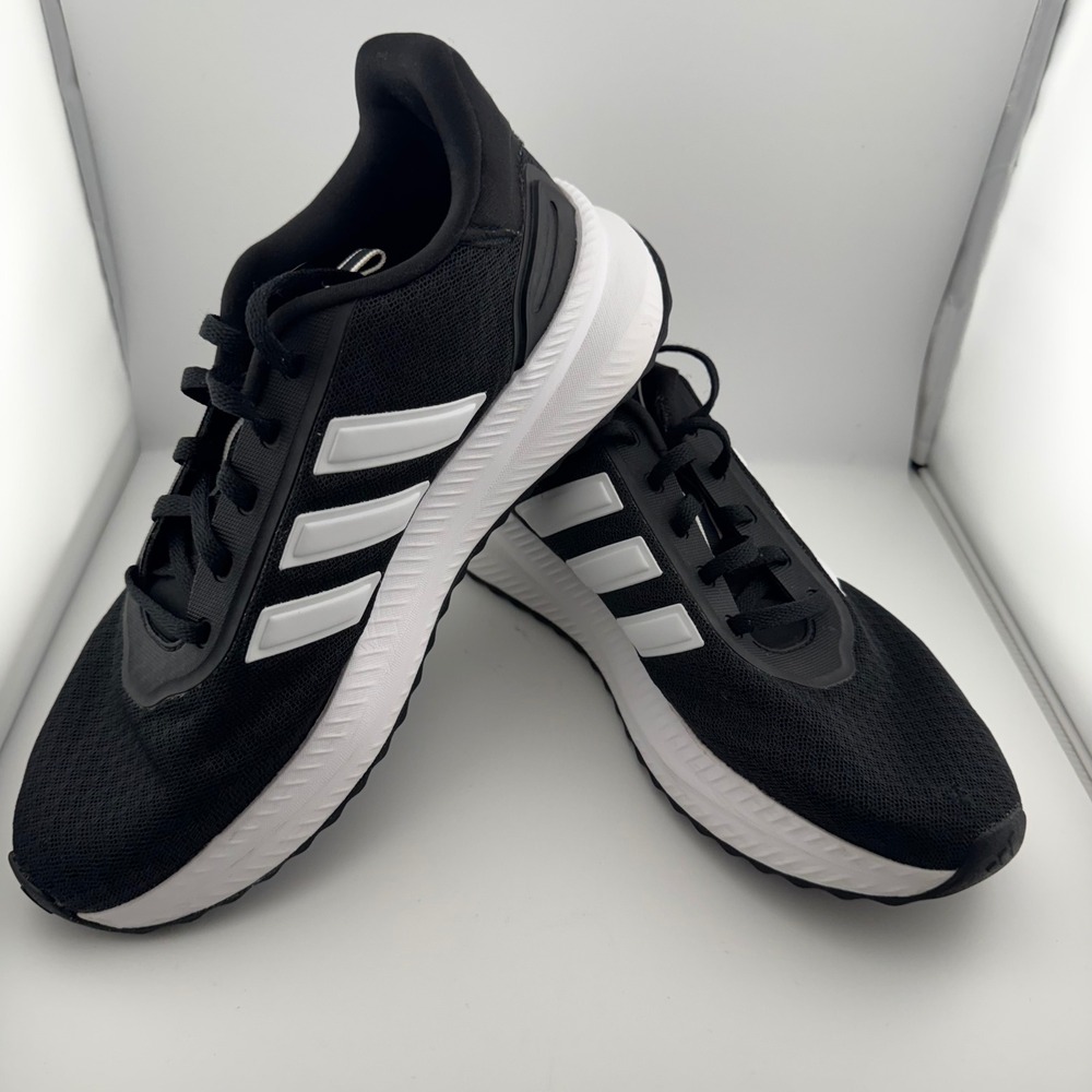 Adidas Runfalcon 2.0 Running Shoes Mens 8 Black White JR7183 Sneakers Gym Wear